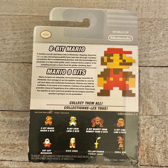 Super Mario Bros. 8-Bit World of Nintendo figure - Picture 7 of 8